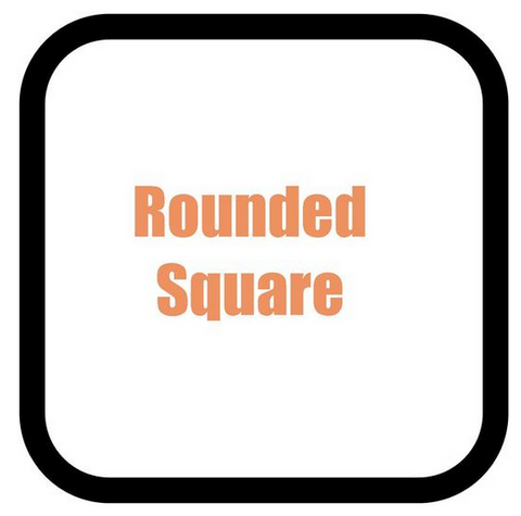 Rounded Square Shaped Hot Tub Cover