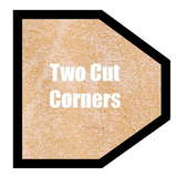 Two Cut Corners Shaped Hot Tub Cover