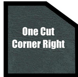 Deluxe One Cut Corner Right Hot Tub Cover